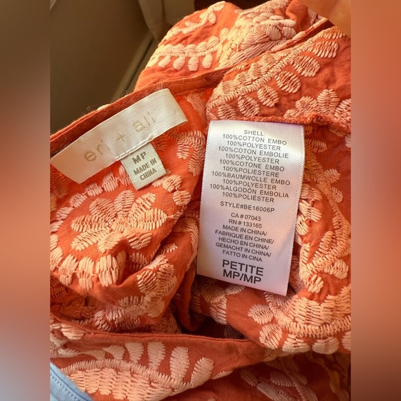 Anthropologie eri+ali embroidered top - Picture 3 of 3